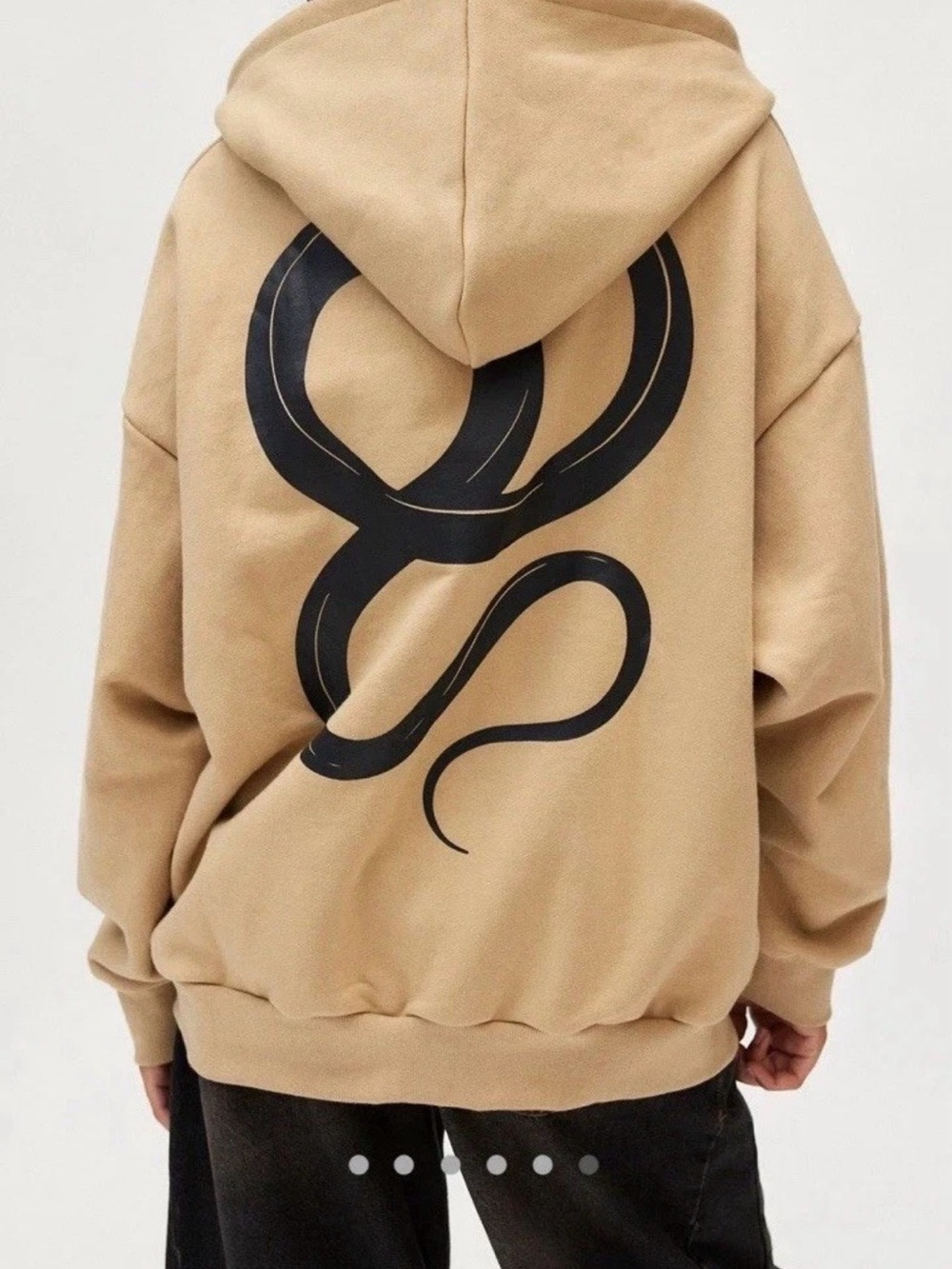 Tee Library Serpent Zip Hoodie. Unique. Rare. Korean Streetwear. Unisex. NWT.